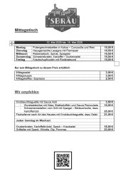 Mittagstisch KW 20